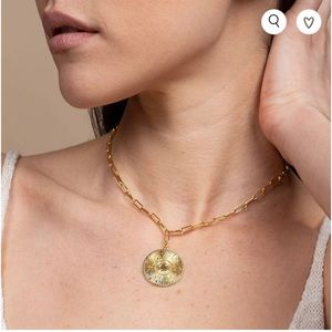 Uncommon James - Gold Medallion Necklace